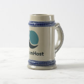 Chope À Bière Logo Stein de DreamHost (Devant droit)