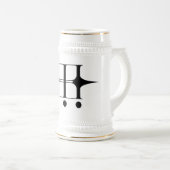 Chope À Bière Logo Stein d'INIMICA (Devant droit)
