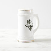 Chope À Bière Loup (Devant droit)