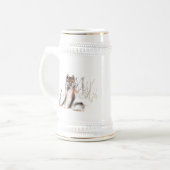 Chope À Bière Loup d'hiver (Devant gauche)