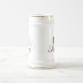 Chope À Bière Loup d'hiver (Centre)