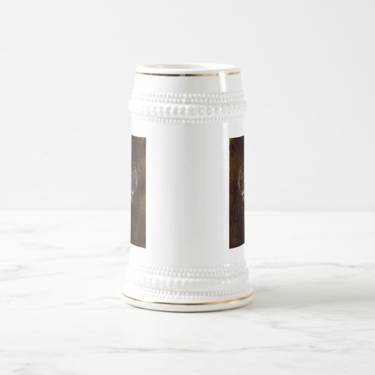 Chope À Bière Loup solitaire (Centre)