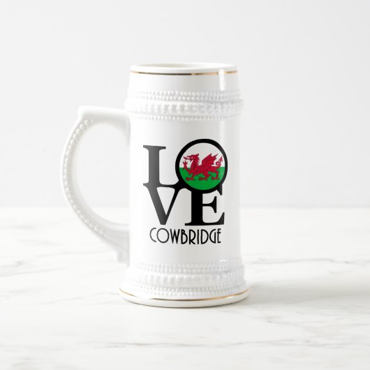 Chope À Bière LOVE Cowbridge Wales (Gauche)