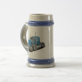 Chope À Bière Lt Blue Truck de Kenworth w900 (Devant gauche)