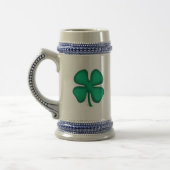 Chope À Bière Lucky 4 Leaf Irish Clover beer stein (Gauche)