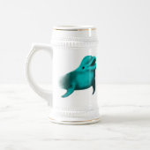 Chope À Bière Lucky Dolphin - Ajouter votre texte (Gauche)