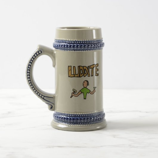 Chope À Bière Luddite (Gauche)
