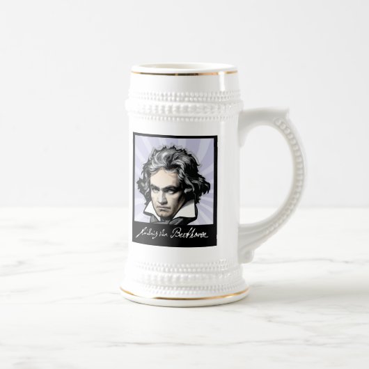 Chope À Bière Ludwig van Beethoven (Droite)