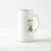 Chope À Bière Lumière de Noël (Devant droit)