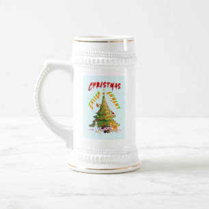 Chope À Bière Lumière de Noël