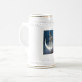 Chope À Bière Luna Goddess at Night Scattering Stars (Devant gauche)