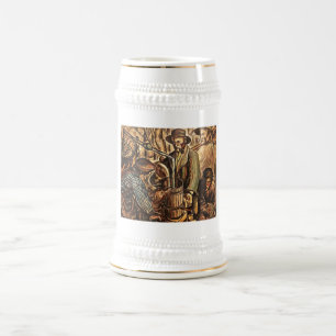 Chope À Bière Lune faisant blanc éclair Whiskey Liqueur