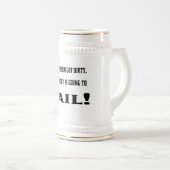 Chope À Bière L'uniforme sale (Devant droit)