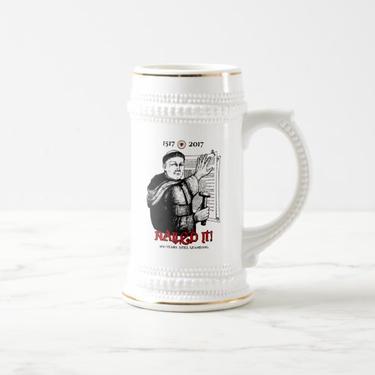 Chope À Bière Luther l'a cloué ! (Droite)