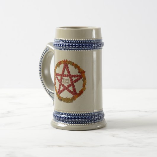 Chope À Bière Mabon Pentacle (Devant gauche)