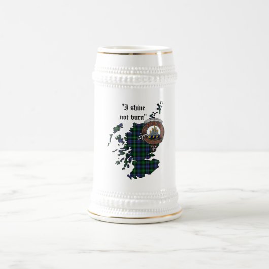 Chope À Bière MacKenzie Clan Badge Stein (Centre)