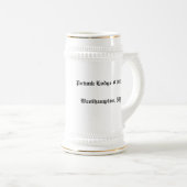 Chope À Bière Maçon principal Stein de Potunk (Devant droit)