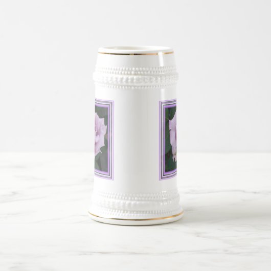 Chope À Bière "Madame bleue" Stein rose (Centre)