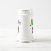 Chope À Bière Magnifique 55 T-shirts et cadeaux d'anniversaire (Centre)