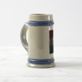 Chope À Bière Magyar zászló (Devant gauche)