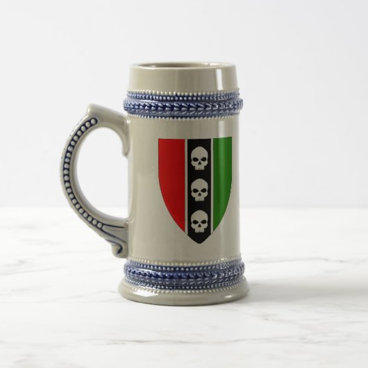 Chope À Bière Maison trois crânes - La bière Stein (Gauche)