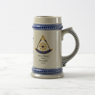 Chope À Bière Maître passé Commerative Stein