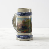 Chope À Bière Majestic Moose dans un camp paysager d'automne sué (Devant gauche)