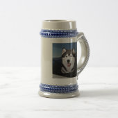 Chope À Bière Malamute d'Alaska Stein (Devant droit)