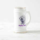 Chope À Bière Mama Oear Polar Bear Stein (Devant droit)