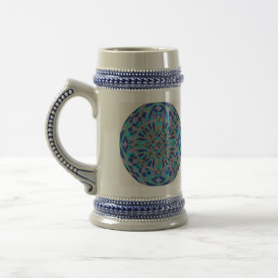 Chope À Bière Mandala de frette d'Urus - la poussière dans des