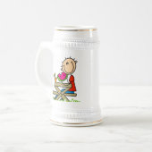 Chope À Bière Manger de la pastèque (Devant gauche)