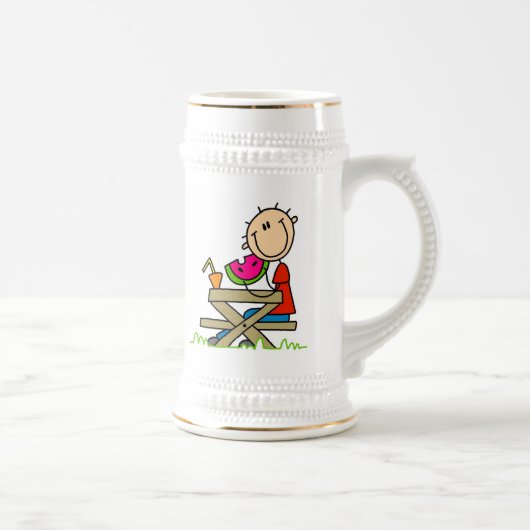 Chope À Bière Manger de la pastèque (Droite)