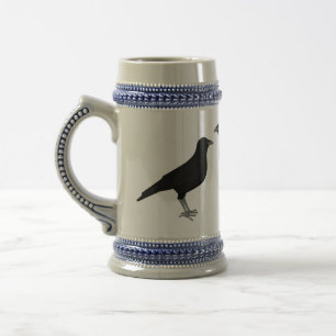 Chope À Bière Manger de la stèle du corbeau