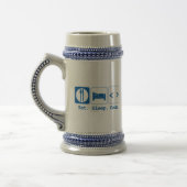 Chope À Bière manger dormir coder (html) (Gauche)