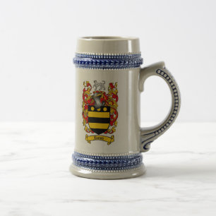 Chope À Bière Manteau de Barnes des bras Stein/de la crête