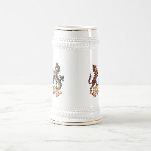 Chope À Bière Manteau de Belfast des bras (Centre)