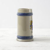 Chope À Bière Manteau de Flores des bras Stein/de la crête (Centre)