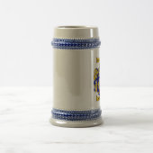 Chope À Bière Manteau de Maher des bras Stein/de crête Stein de (Centre)