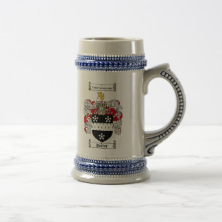 Chope À Bière Manteau de potier des bras Stein