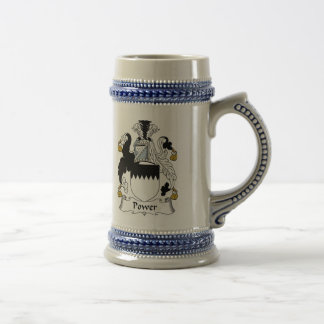 Chope À Bière Manteau de puissance des bras Stein - crête de