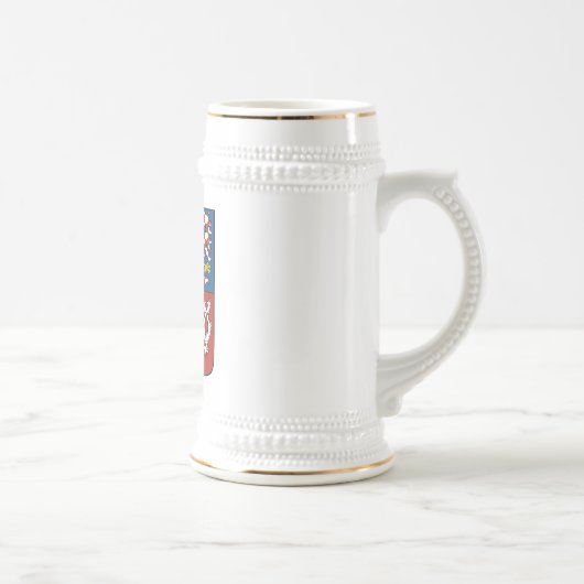 Chope À Bière Manteau de République Tchèque des bras (Droite)