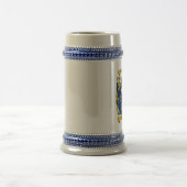 Chope À Bière Manteau des bras Brown Stein/crête Brown de (Centre)