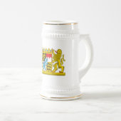 Chope À Bière Manteau des bras du symbole officiel de (Devant droit)