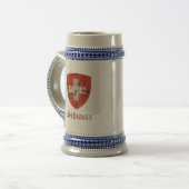 Chope À Bière Manteau des bras suisse, affligé (Devant gauche)