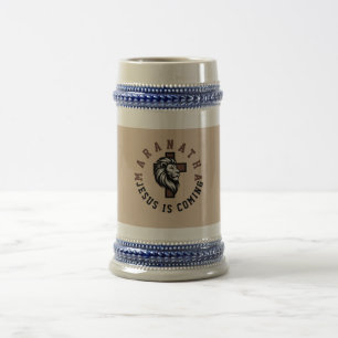 Chope À Bière Maranatha Jésus arrive