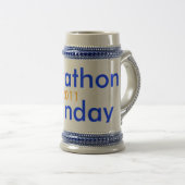 Chope À Bière Marathon lundi, 2011 (Devant droit)