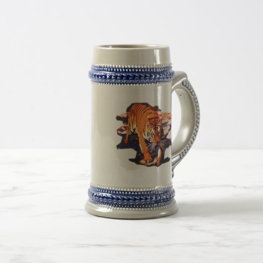 Chope À Bière Marche du tigre (Devant droit)