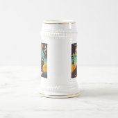 Chope À Bière Mardi Gras L'Homme Fumeur (Centre)