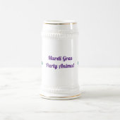 Chope À Bière Mardi Gras Steampunk Party Animal Alligator (Centre)