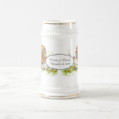 Chope À Bière Mariage de la branche côté forêt enchantée (Centre)